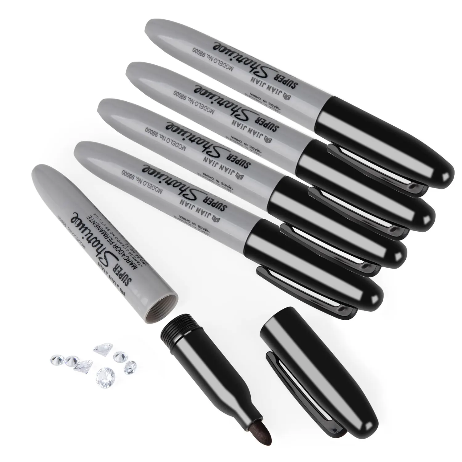 Stylo marqueur de détournement Durable et sûr, stockage caché discret pour les petits objets de valeur, cadeau parfait et amusant pour la décoration de la maison et du dortoir