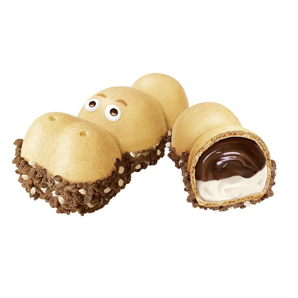 Kinder-caixa feliz hipopótamo cacau, 28 pcs