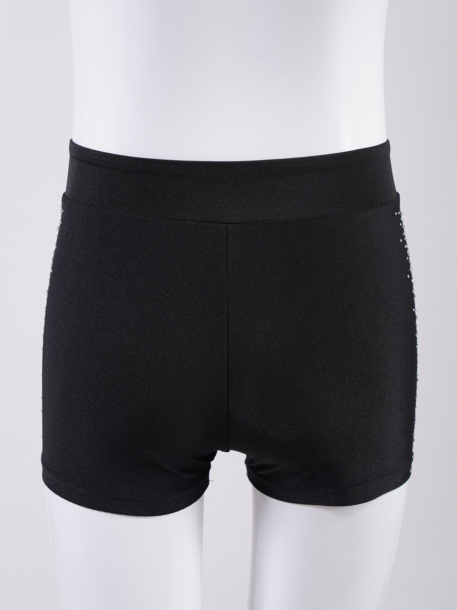 Kinder Mädchen Tanz Shorts Strass Elastischer Bund Eiskunstlauf Gymnastik Modern Dance Shorts Jazz Hip-Hop Shorts Dancewear