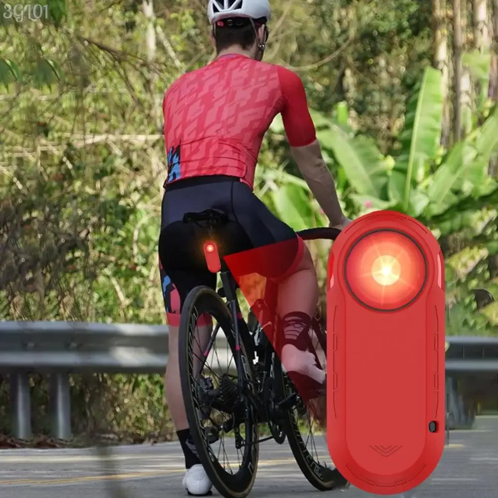 Silikon-Rücklicht-Schutzhülle, waschbar, Lichtschutzhülle, Anti-Verlust, stoßfest, staubdicht, für Garmin Varia RTL515