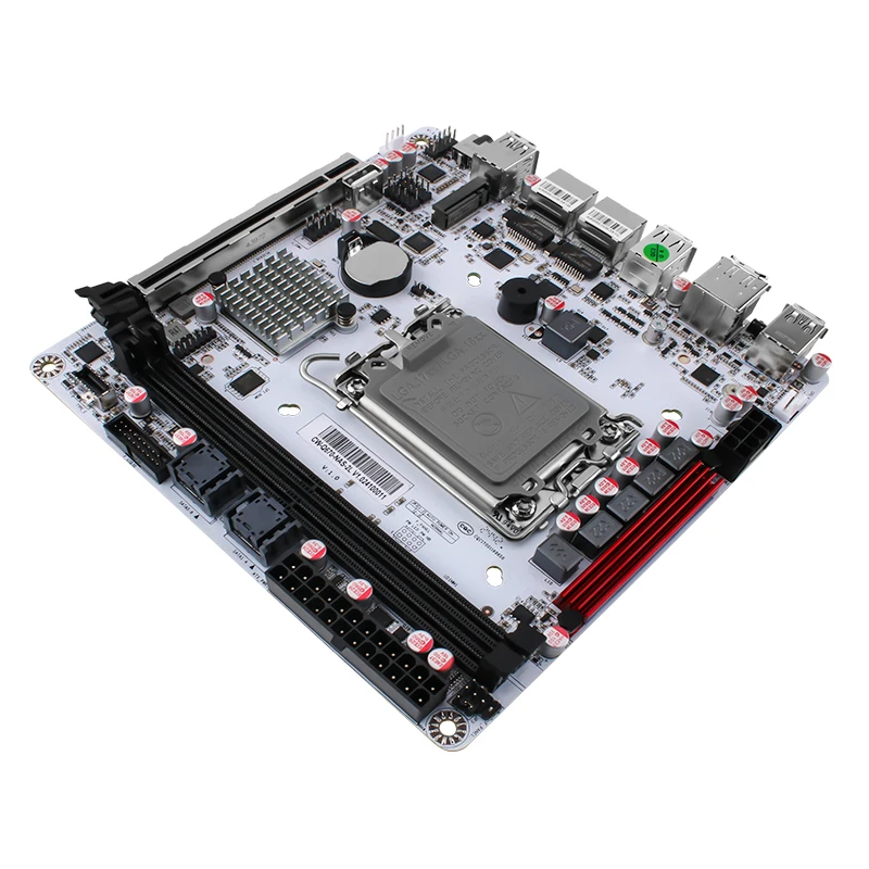 Placa base Q670 Plus Intel vPro NAS de 8 bahías 12/13/14a generación CPU LGA1700 3 * NVMe 2 * SFF-8643 1 * PCIE5.0x16 2 * DDR5 2 * 2,5G placa base LAN