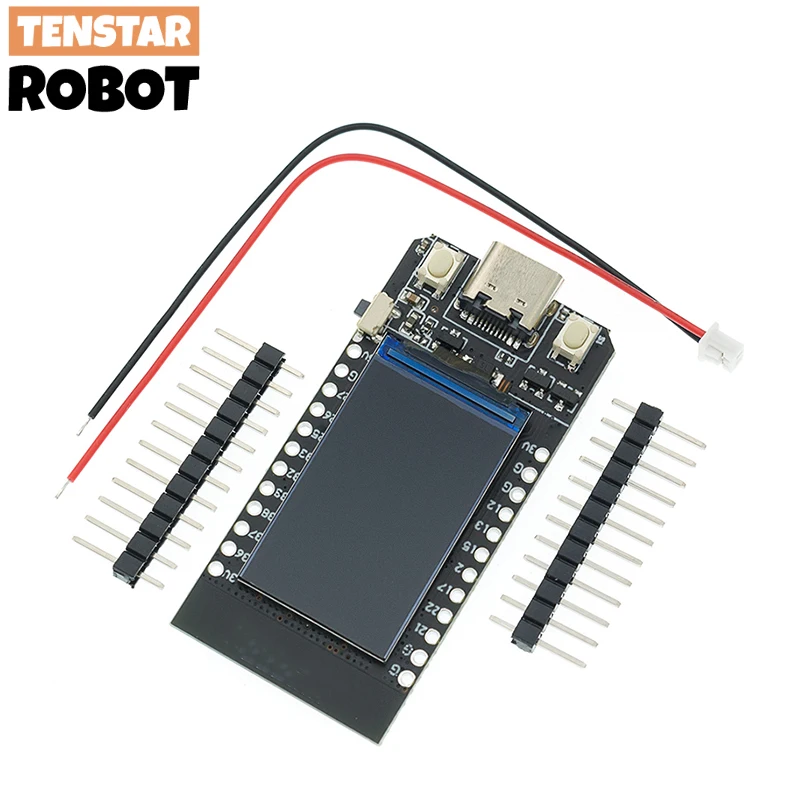 TENSTAR T-Display ESP32-D0WD CH9102 Chip 16 MB WiFi Und Bluetooth-Kompatibel Modul Entwicklung Bord 1,14 Zoll LCD Steuerung