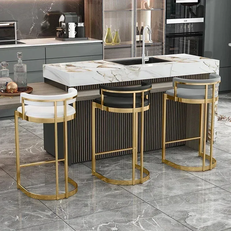 Ontwerp Ontspannen Eetkamerstoelen Elegant Ergonomisch Bruiloft Luxe Accent Buiten Eetkamerstoelen Bar Sillas De Lujos Keukenmeubilair