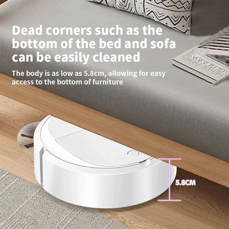 Robot aspirador inteligente tres en uno, totalmente automático, para fregar, adecuado para el hogar, novedad de 2024