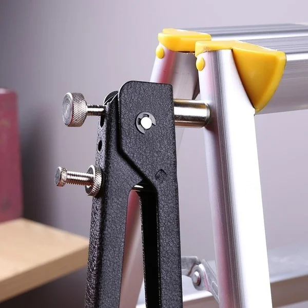 150 sztuk nitonakrętki szczypce zestaw trzpieni M3/M4/M5/M6/M8 nakrętka nit trzpienie Repairtool nitonakrętka śruba z łbem płaskim Pop nakrętka zestaw szczypiec do nitów