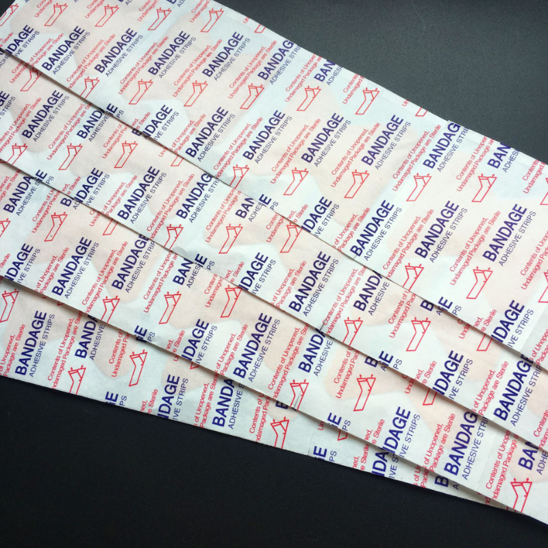 50 sztuk/zestaw opatrunek na opatrunek PE kolor skóry rana plaster ochronny plastry Outdoor Sports Travel bandaże samoprzylepne