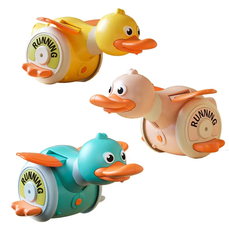 Rotating Duck Baby Toy Infant Sensory Crawling Dancing Runing Duck Tummy Time Toys For Babies Boy Girl Learning Walking Gifts