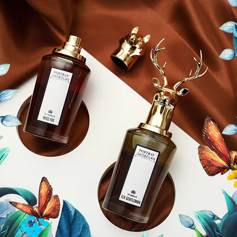 80 ml Deer Woody Duft Original Herrenparfüm Langanhaltender Kölnischwasser Leichter Duft Datum Charmantes Eau de Toilette Valentinstagsgeschenk