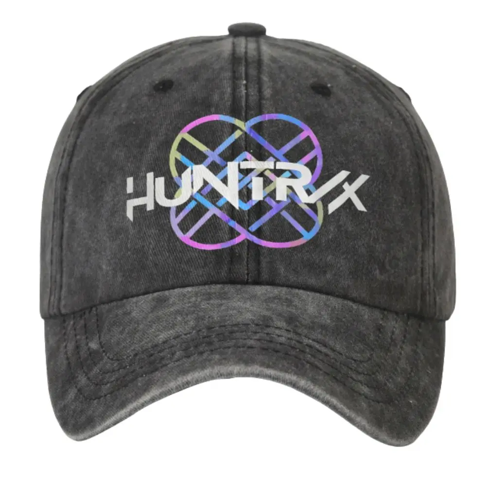 Kpop Demon Hunters Baseball Cap Huntrx Saja Boys Cosplay Baseball Cap for Men Women Summer Trucker Hat Adjustable Cap Halloween