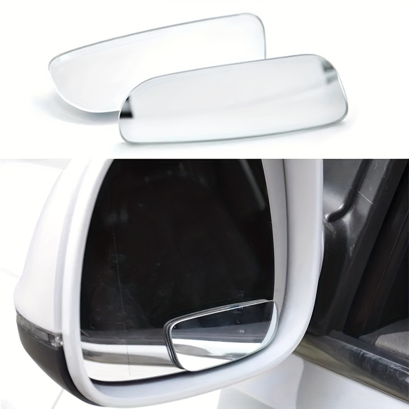 2 pçs arco do carro grande angular espelho retrovisor claro fino ponto cego invertendo vidro convexo espelho retrovisor espelho de estacionamento para suv carro
