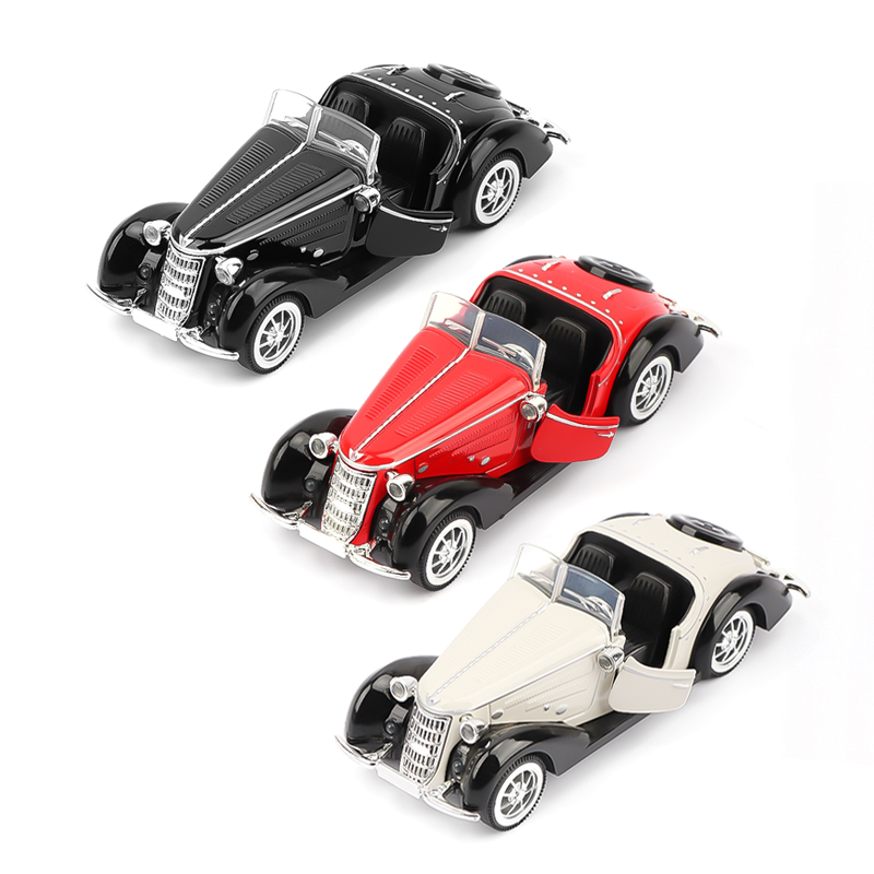 1:32 modelo de veículo super clássico puxar para trás carro de brinquedo coleção educacional porta aberta modelo de carro presente carro para audi