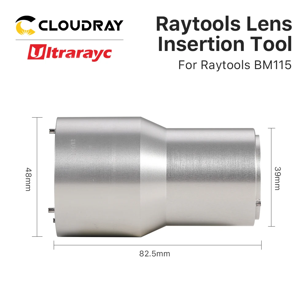 Ultrarayc Raytools Lens Insertion Tool for Focusing and Collimating Lens  on BT210S BT240S BM111 BM110 BM109 Laser Cutting head