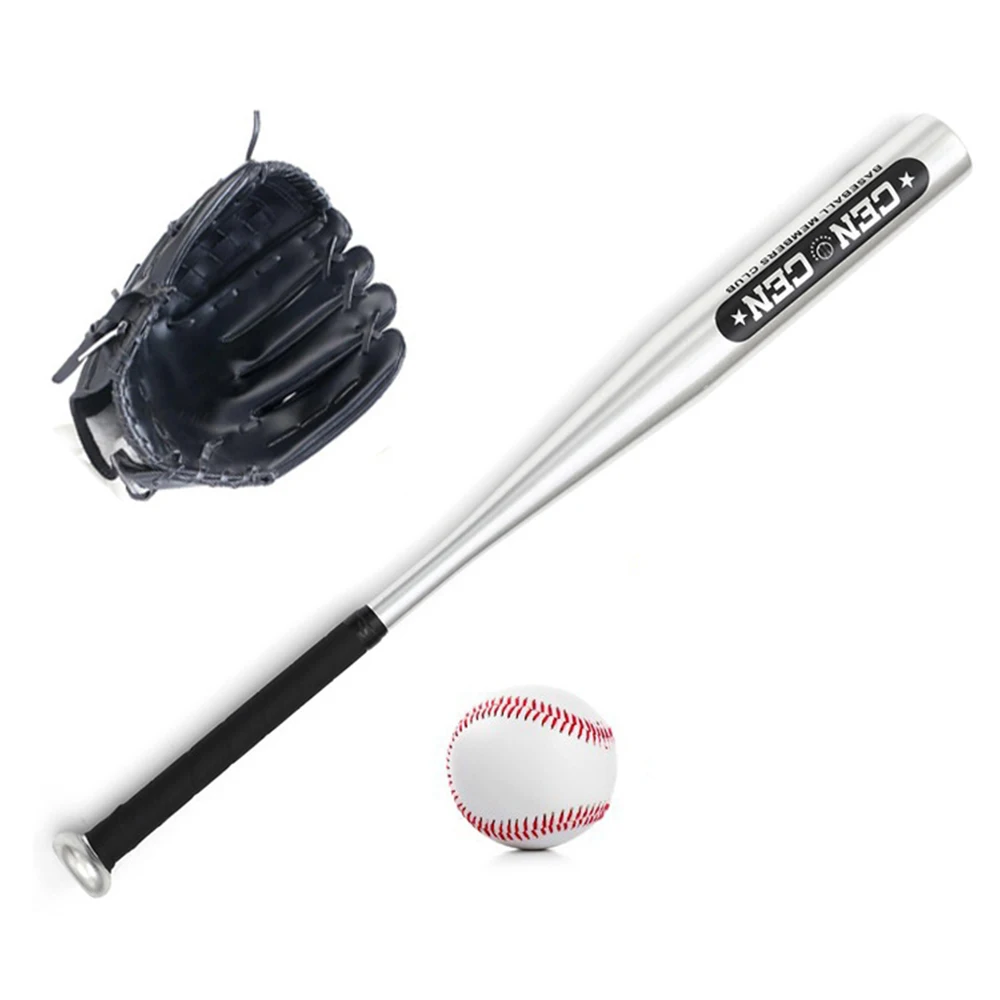 Baseball bälle Set Baseballs chläger Baseball Baseball handschuhe 25in Aluminium legierung Baseballs chläger 10,5 in PVC Baseball handschuh Baseball Kit