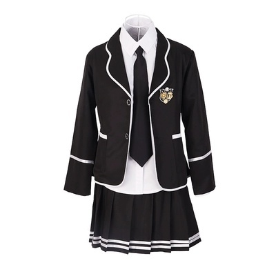 Estudante manga longa coro uniforme escolar júnior meninos e estudantes japão e coreia do sul conjunto uniforme jk