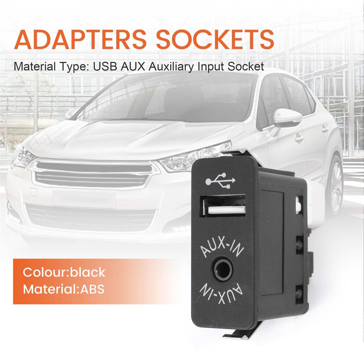 Auto USB Aux In Plug Hilfs eingangs buchse Adapter für BMW E81 E87 E90 F10 F12 E70 x4 x5 x6