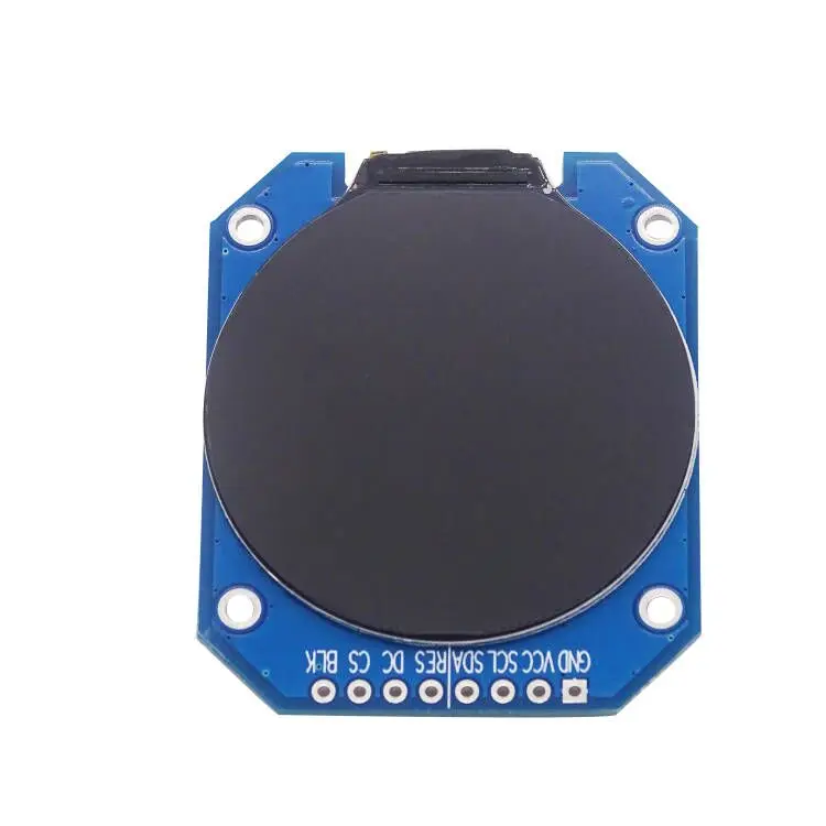 Pantalla TFT, módulo de pantalla LCD TFT de 1,28 pulgadas, controlador redondo RGB 240*240 GC9A01, interfaz SPI de 4 cables, PCB 240x240 para Arduino