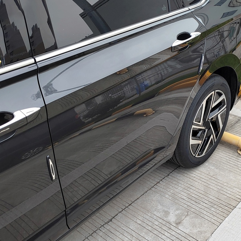 車のドアエッジガード,トリム成形保護ストリップ,傷防止,衝突バリア,ステッカー,4個