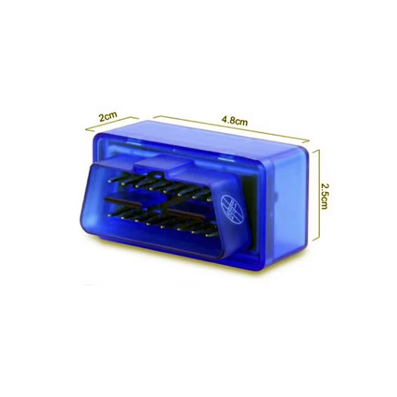 Мини Bluetooth ELM327 V2.1 V1.5 Автоматический OBD сканер Инструмент для считывания кодов Автомобильный диагностический инструмент Super ELM 327 для протоколов Android OBDII