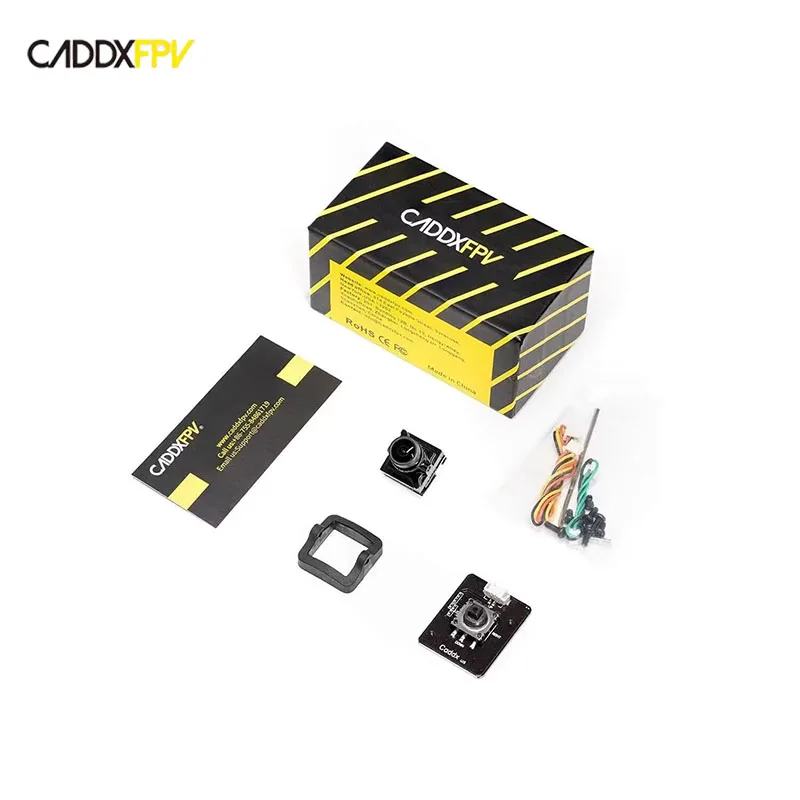Caddx Ratel 2 V2 FPV Camera Ratel2 2.1mm Lens 1200TVL 16:9/4:3 NTSC/PAL Switchable 19*19mm Micro Lens For FPV Racing Drone