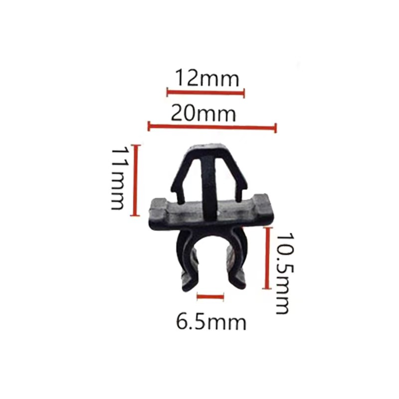 2Pcs Auto Haube Prop Stange Clip Auto Fastener Haube Motorhaube Prop Stange Externe Prüfung Für HAUBE Fahrzeug Auto Zubehör