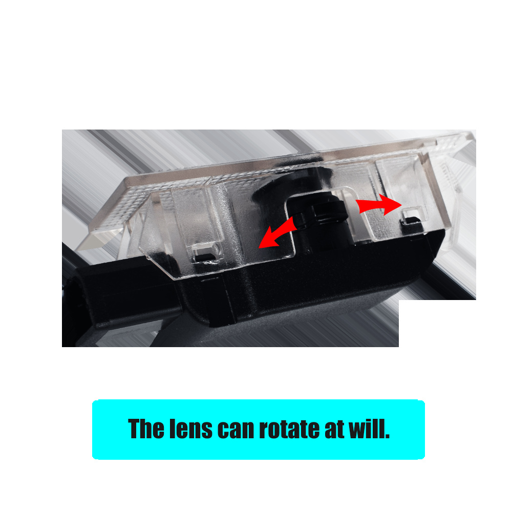 2pcs Car Led Courtesy Door Logo Projector Customize Lamp For FIAT 500X 500L accessories OEM Welcome 3D Laser Ghost Shadow Light