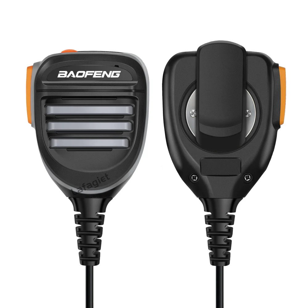 2022 Baofeng Walkie Talkie Speaker Mic Microphone PTT UV-5R Upgraded waterproof for Portable Two Way Radio UV-10R UV5R UV-13 Pro