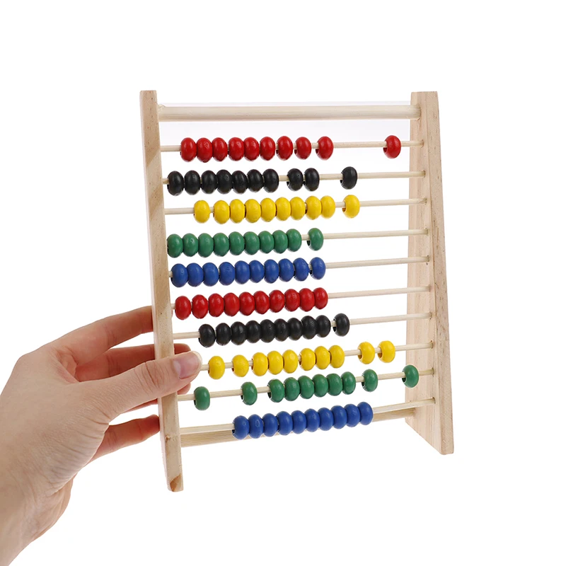 Phát Triển Trí Thông Minh Bằng Gỗ Bàn Tính Dành Cho Trẻ Em Học Toán Cho Bé 3-6 Tuổi Gỗ Bàn Tính
