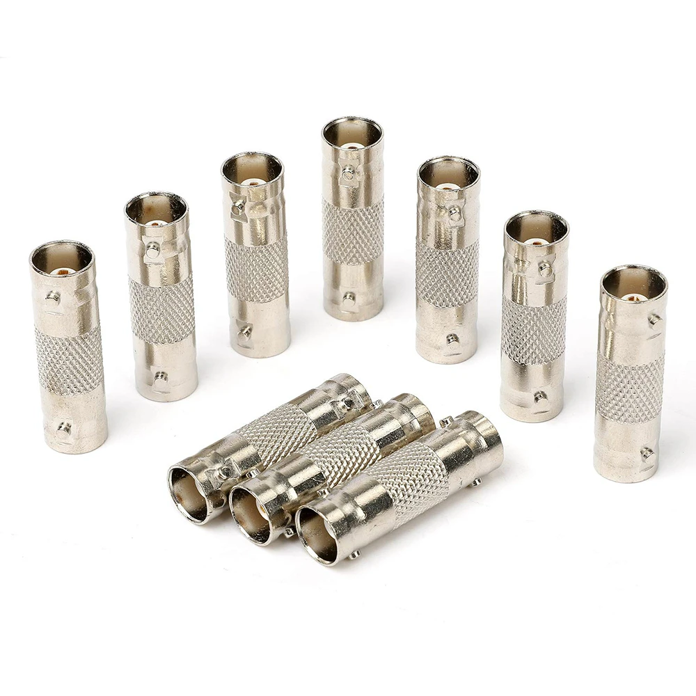 5/10 Uds. Conector BNC cctv hembra sin soldadura inyector BNC para sistema cctv accesorios de cámara CCTV
