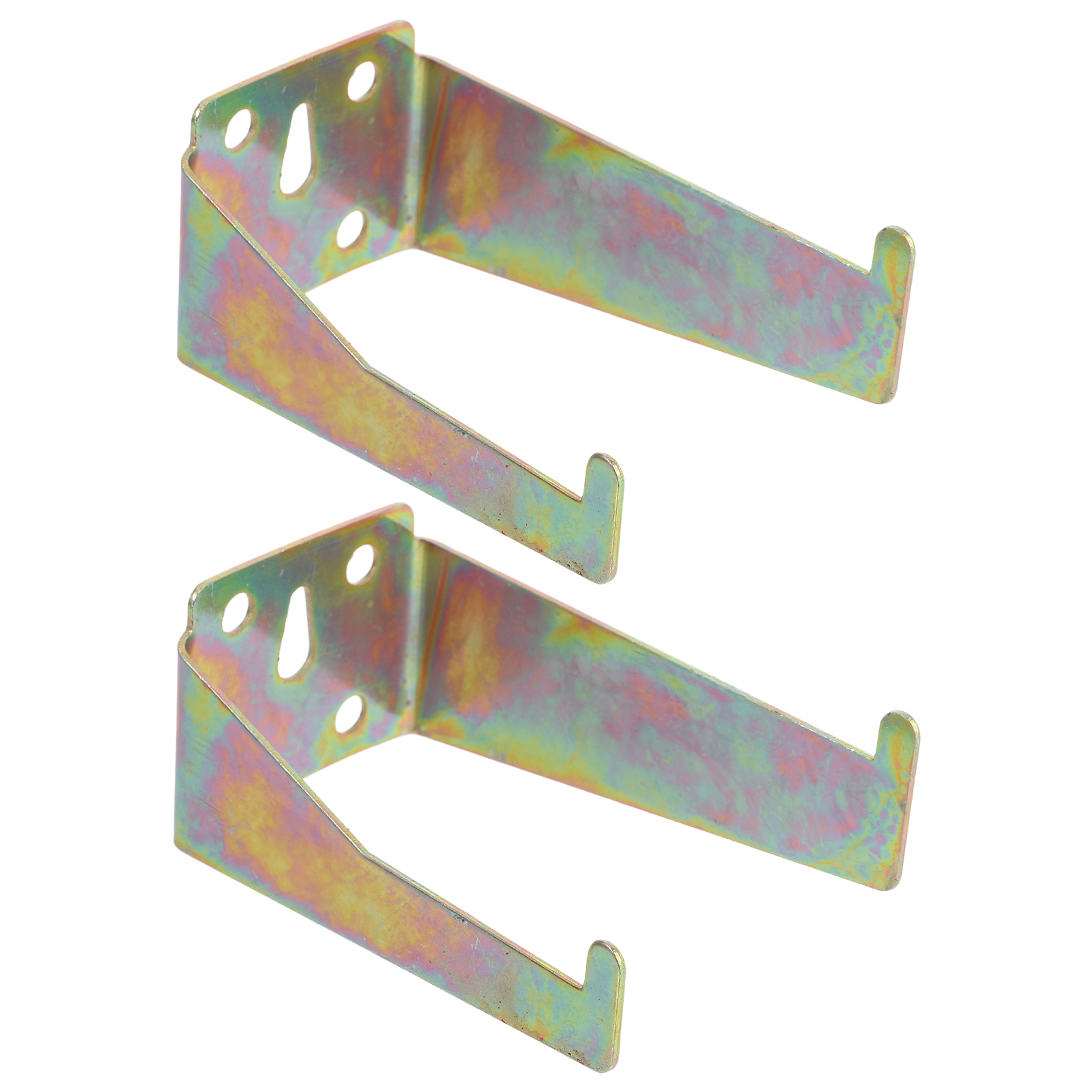 2 Stücke Metallhaken Edelstahl Feuerlöscher Halterung Wandhalterung Brandschutz Feuerlöscher Halter