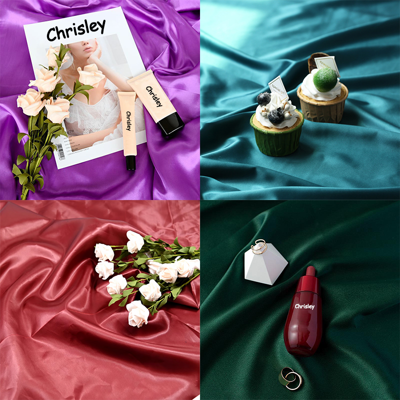 Đồng Màu Lụa Nền Chụp Ảnh Vải Thời Trang Cao Cấp Phông Nền Đạo Cụ Vật Trang Trí Sản Phẩm Thực Phẩm Hình Trang Trí Phụ Kiện