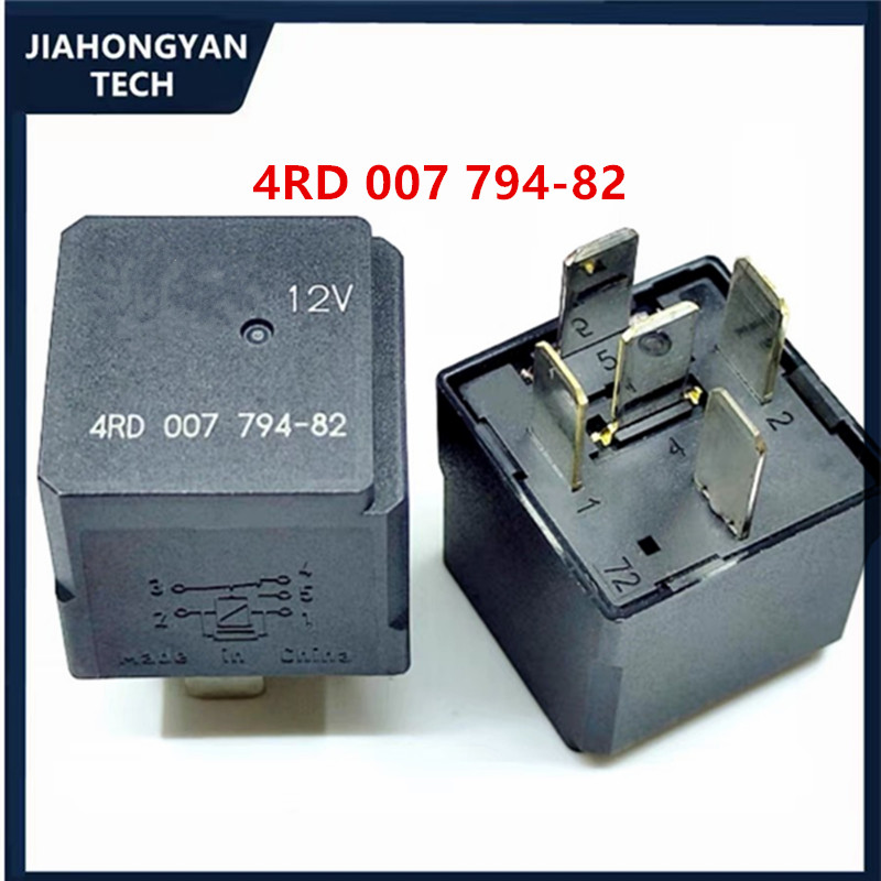 Relé automotriz Original 4RD 007 794, 72-82, 5 pines, 12V, 4RD007794-72, 4RD007794-82