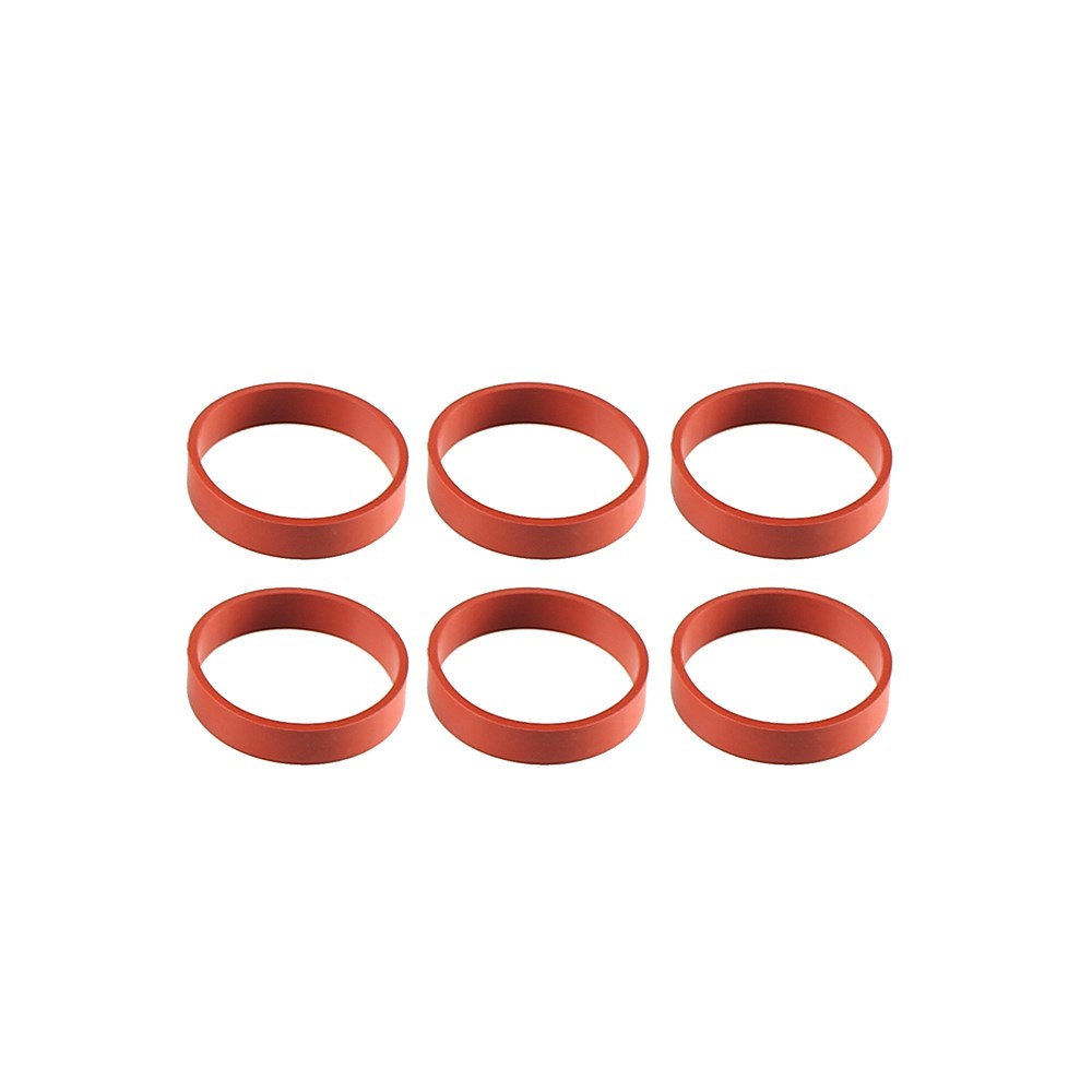 6 шт. 22 мм/33 мм вращающаяся откидная пластина с уплотнением впускного коллектора для BMW M47 M57 E39 E87 E46 E90 E39 E60 X3 6 цилиндр