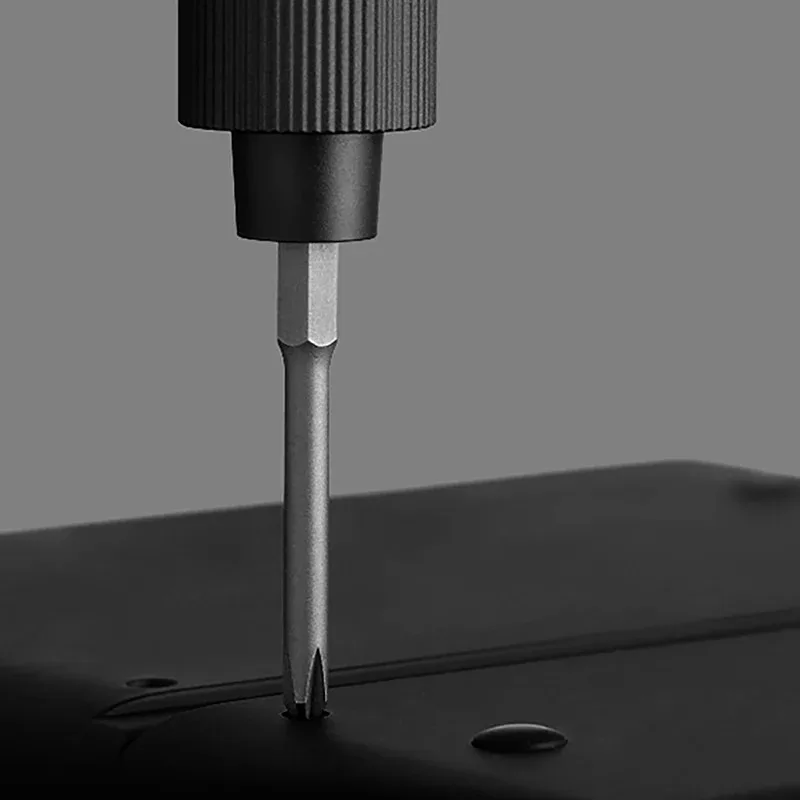 Xiaomi Mijia Kit cacciavite elettrico di precisione 2 Controllo coppia ingranaggi 400 Vite 1 Tipo-C Custodia magnetica ricaricabile in alluminio MI