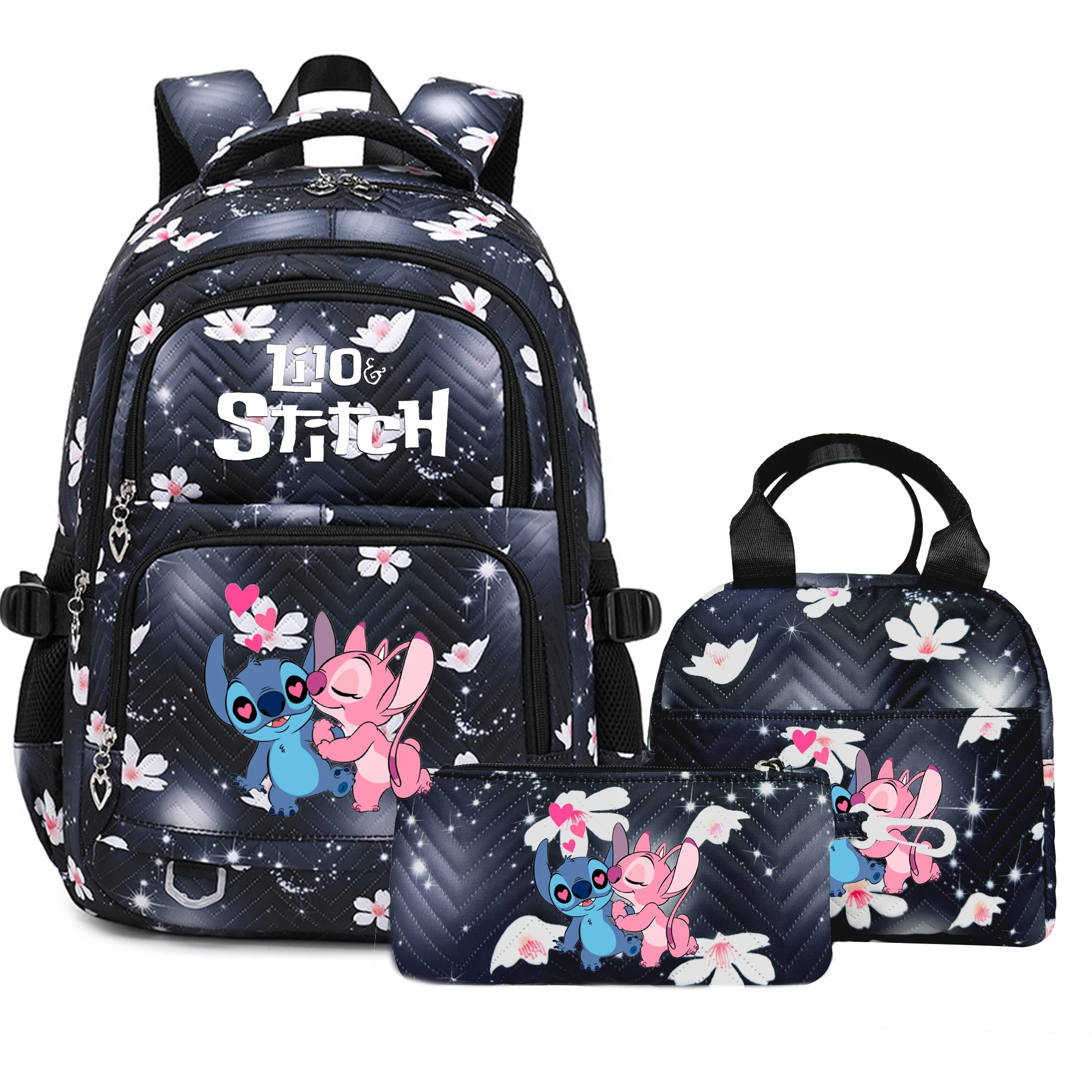 Mochilas Lilo Stitch, Mochila escolar para chicas adolescentes, Mochila impermeable para mujeres, Mochila de viaje para mujeres, regalo de Navidad