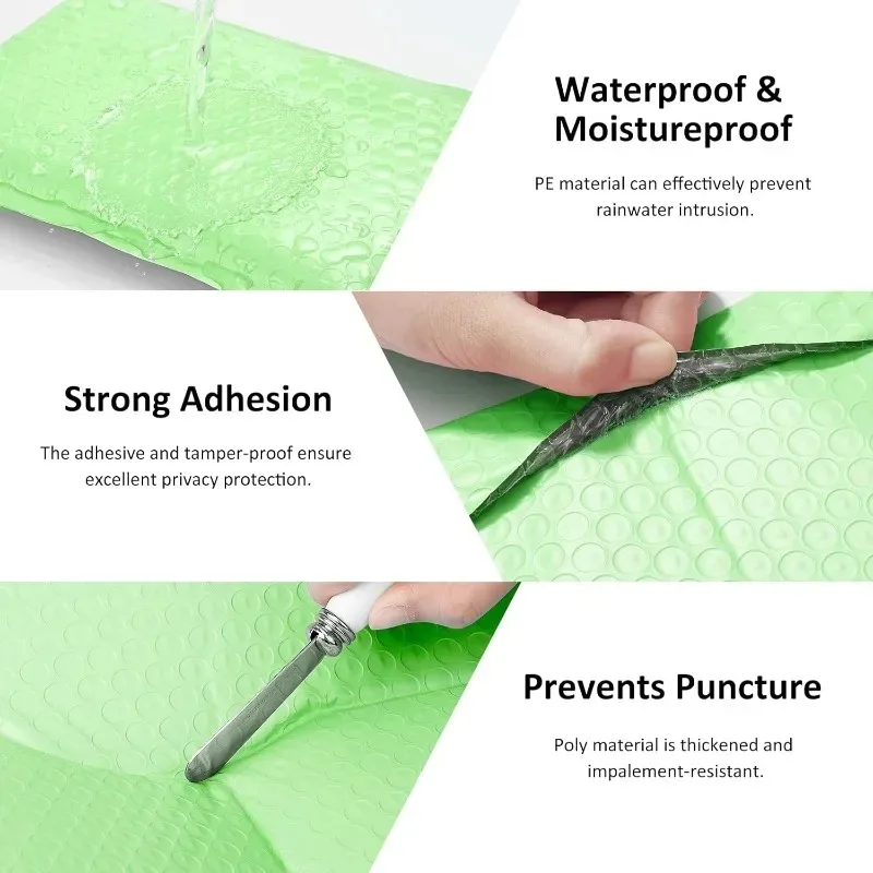 Sacos de envelope de espuma anti-prova autoadesivos para casos de telefone embalagem acolchoada mailers à prova dwaterproof água envio pacotes protetores saco