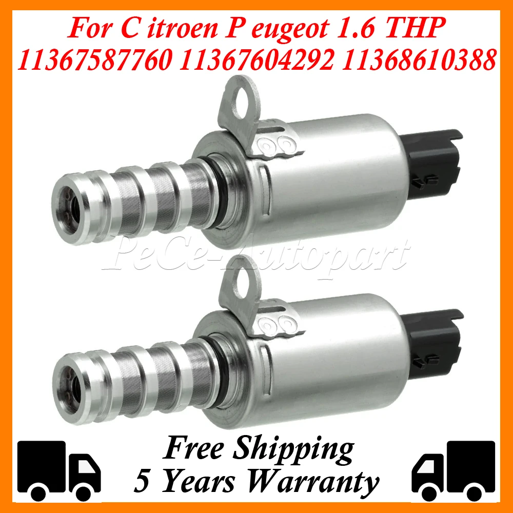 Solenoide de Control de sincronización de válvula Variable, 1 ud./2 uds., para Citroen Peugeot 1,6 THP 11367604292 11367587760 11368610388   1922V9
