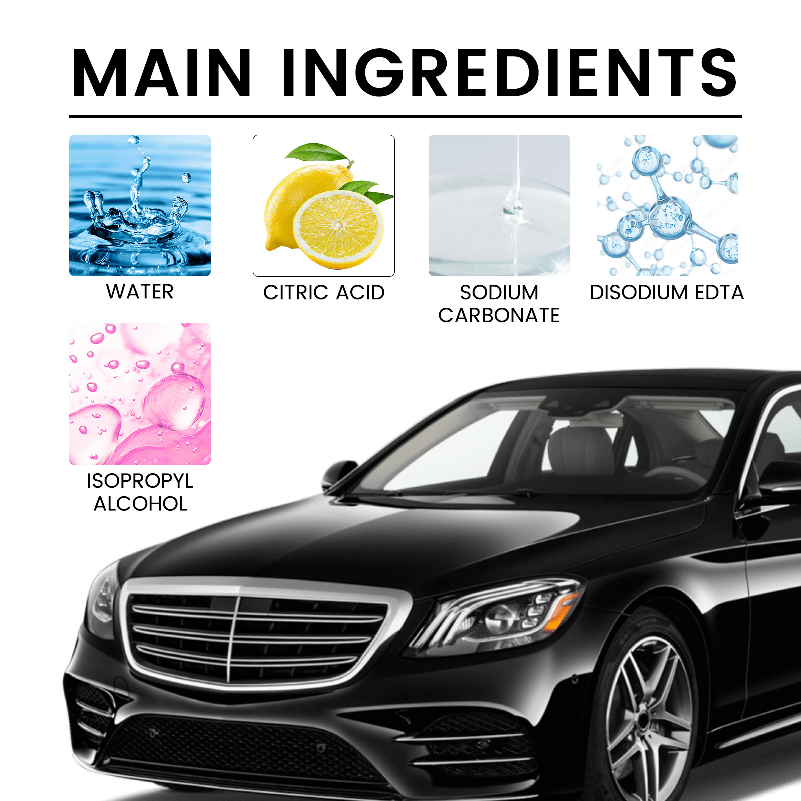 Car Wheel Rust Remover - Fast-Acting Rust Converter for Wheel Hub, Vehicle Body & Metal Surfaces | Degreaser & Polisher Formula