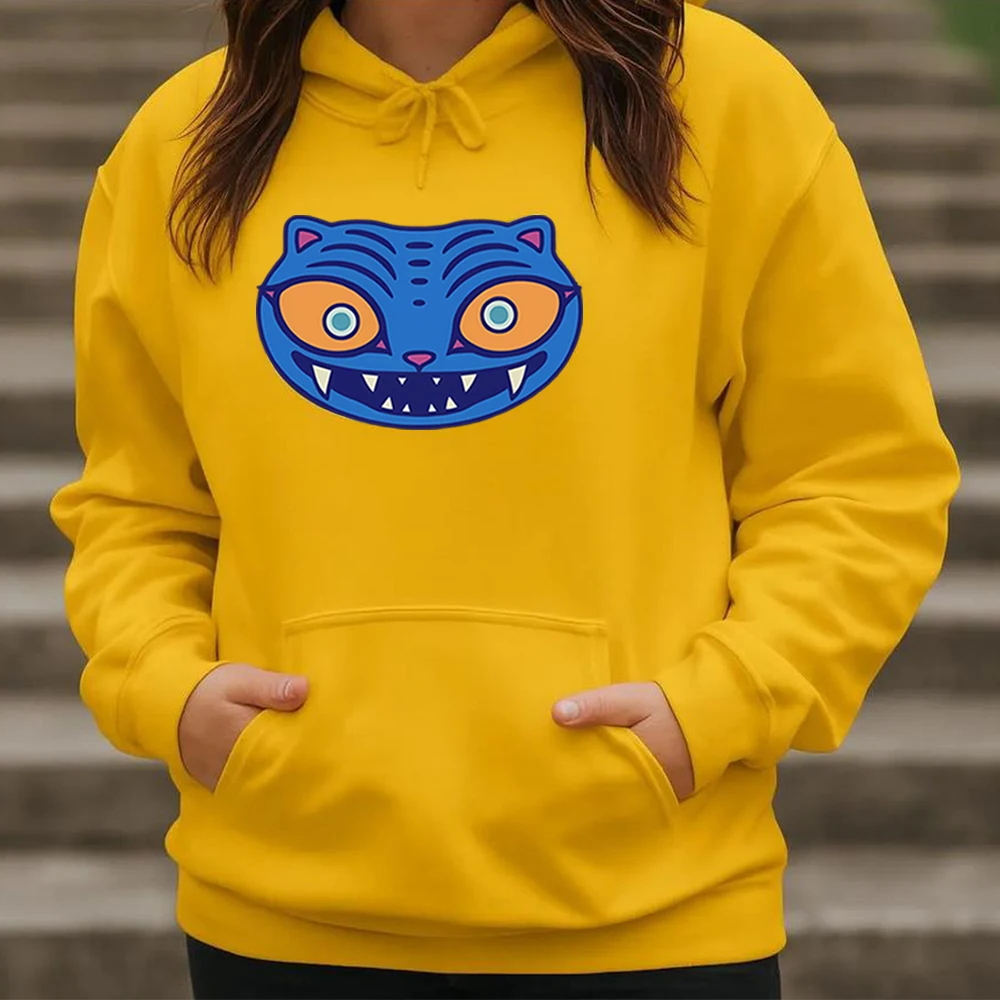 Derpy Hoodie Derpy Tiger Zoey Sweatshirt KPop Hoodied Demon Hunters Tee DKPDH Tiger Pullover Mannen Vrouwen Lange Mouwen Hoodies