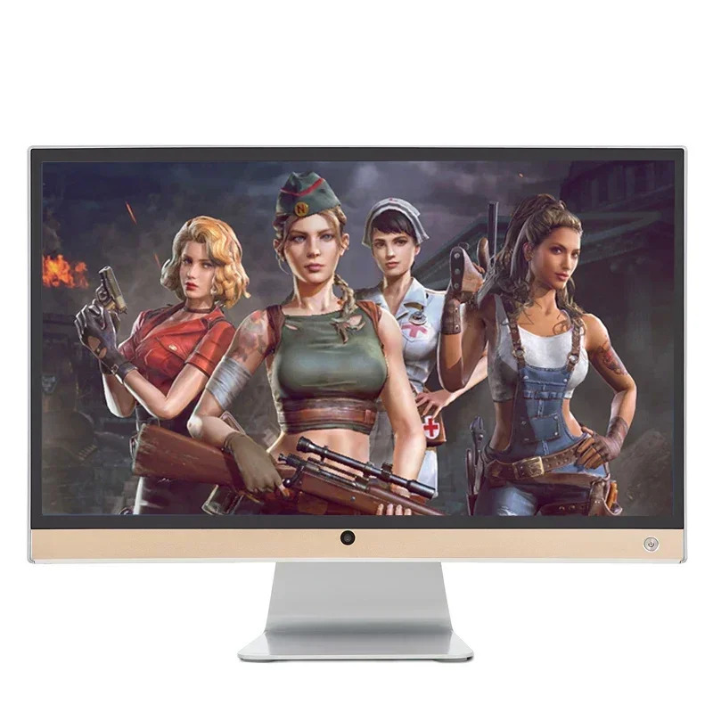 良質 24 インチ ゲーム PC フルセットアップオールインワン デスクトップ コンピュータ OEM 8GB/256GB オールインワン PC