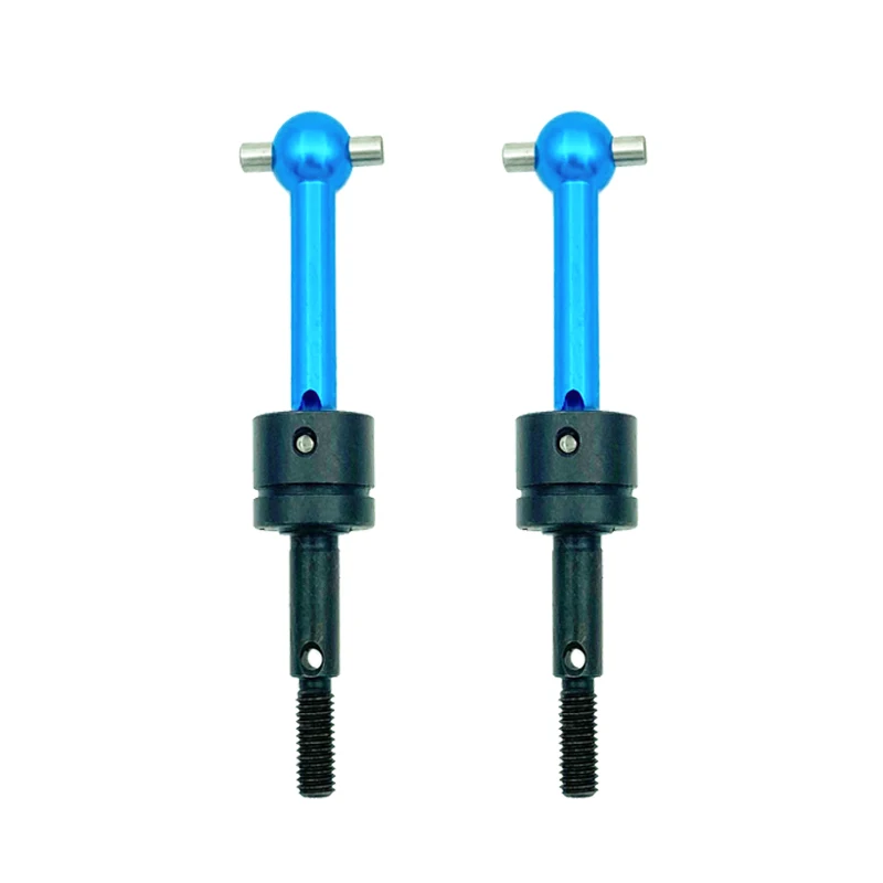 Eje de transmisión Universal de Metal CVD para coche teledirigido, piezas de mejora de coche teledirigido 1/10 Tamiya TT-01 TT01 TT-02 TT02 TA04 53792