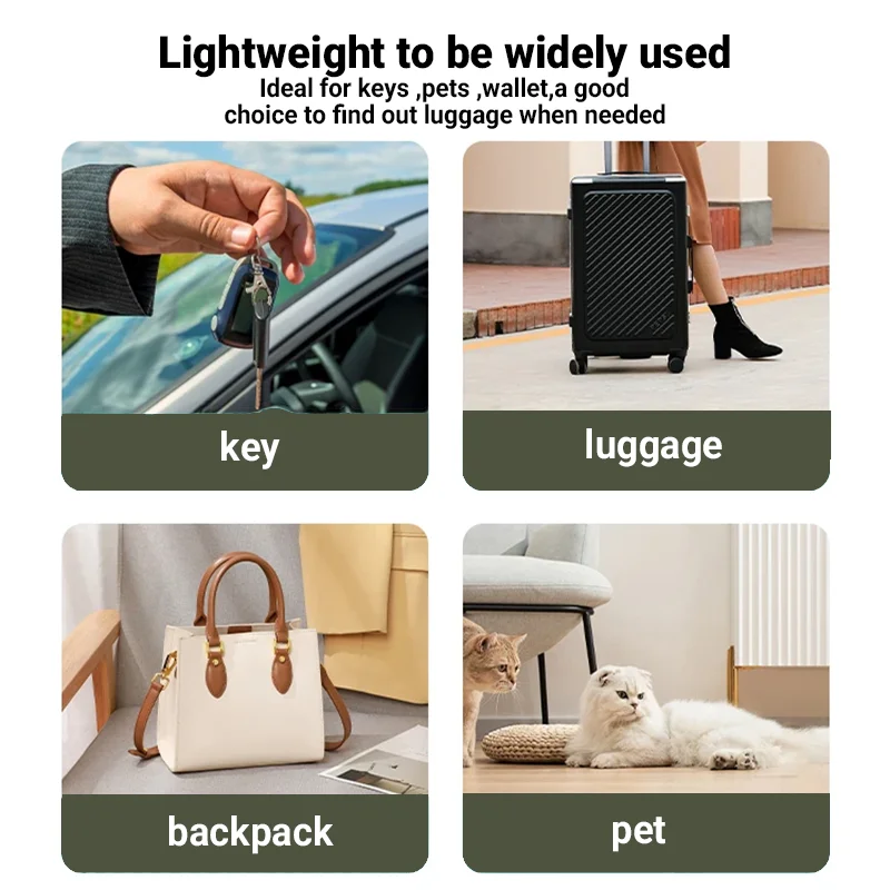 RSH Brand Echter Bluetooth-GPS-Tracker für Android-Telefone funktionieren mit Google Find My App Pet Key Finder für Xiaomi Samsung Pixel