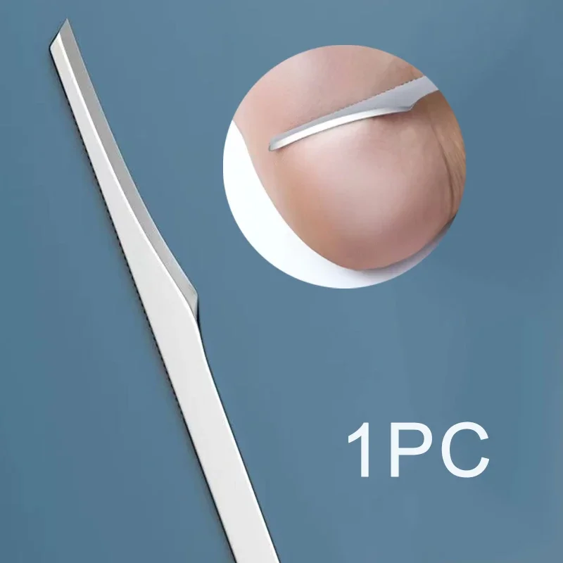 Ferramentas de manicure e pedicure, barbeador de unhas dos pés, kit de faca de pedicure, arquivo de raspa de calos, removedor de pele morta, ferramentas de cuidados com os pés