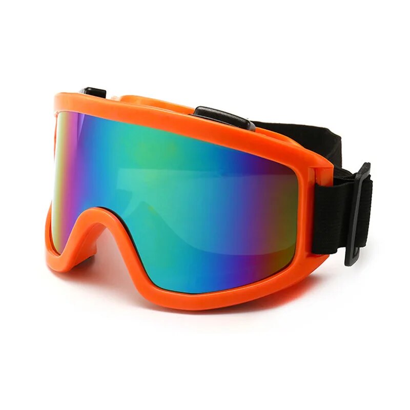 Gafas protectoras para casco de motocicleta, gafas para deportes al aire libre a prueba de viento y polvo, gafas para esquí, Snowboard, Motocross, antideslumbrantes