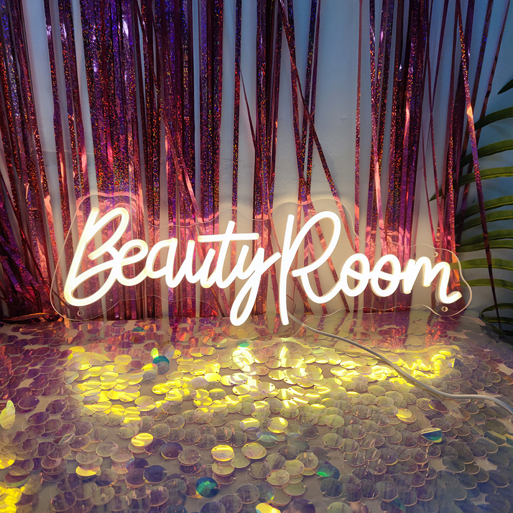 LED Four Colors Beauty Room Neon Light For Spa Barber Shop Nail Brows Lashes Salon Studio Wall Business Store LED Neon Sign Lamp