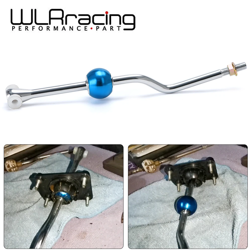 PQY Shifter de lançamento curto M10X1.25 Alavanca de câmbio curta para Peugeot 206 1999 2000 PQY-SFT02