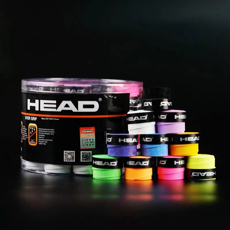 Overgrip De cabeza antideslizante, empuñaduras De raqueta De tenis, accesorio Original para Padel, amortiguador, Raquete De tenis, bádminton, entrenamiento De Squash