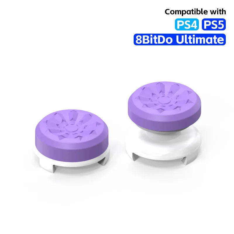 Empuñadura de silicona para pulgar P5/p4, tapas de refuerzo de Joystick P5, accesorios de controlador de juego, par de tapas de balancín compatibles con P4/P5, 2 uds.