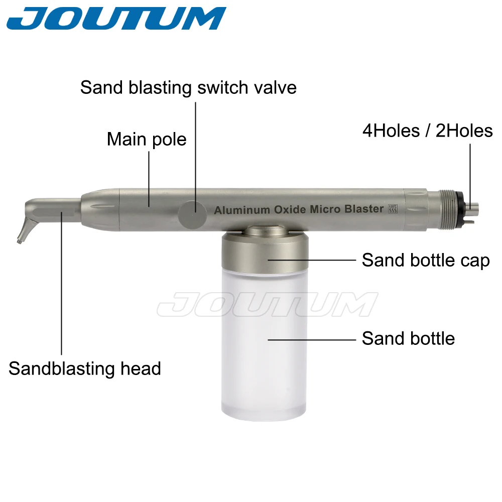 ATMDENT Tandheelkundige Aluminiumoxide Micro Blaster Interface Microetcher Zandstralen Aluminiumoxide Pistool Air Slijtage Polijstmachine Tandheelkunde Gereedschap