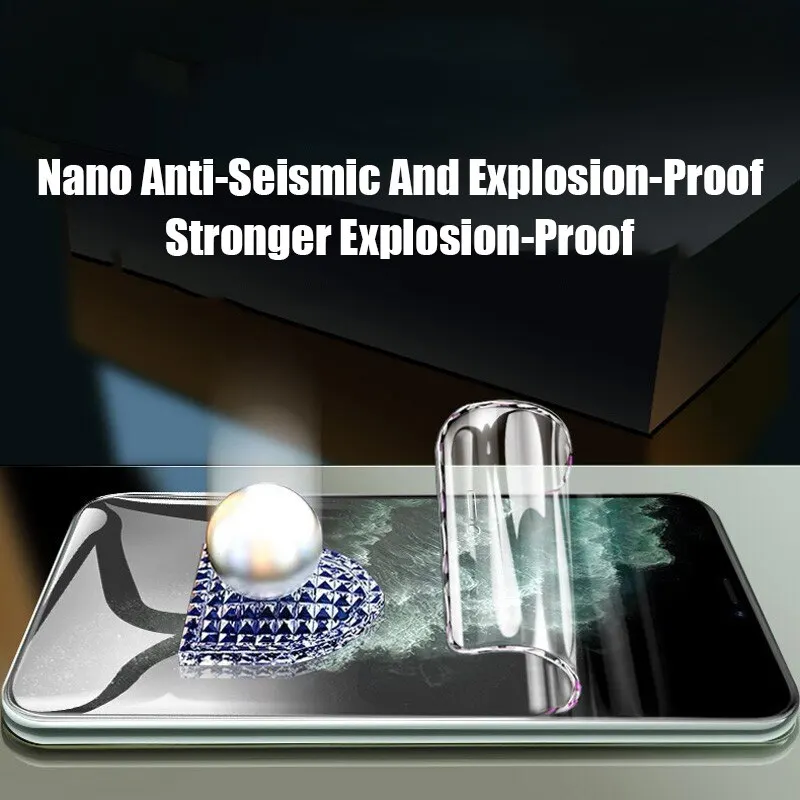 4Pcs Hydrogel Film Volle Abdeckung Für iPhone 11 12 13 14 15 Pro Max Screen Protector Für iPhone X XS MAX XR 6 7 8 Nicht Glas