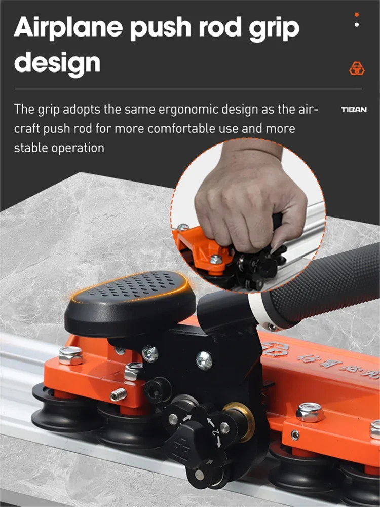 Multifunctional Track Cutter Large Slate Plate Cutting Machine High Precision Floor Tile Track Push Knife Cutting
